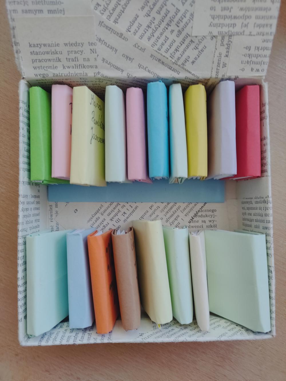 O sztuce tworzenia miniaturowej książeczki
