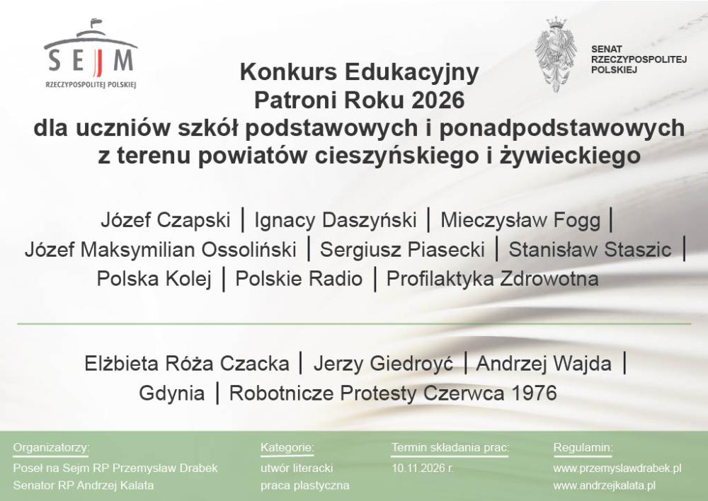 Patroni roku 2026