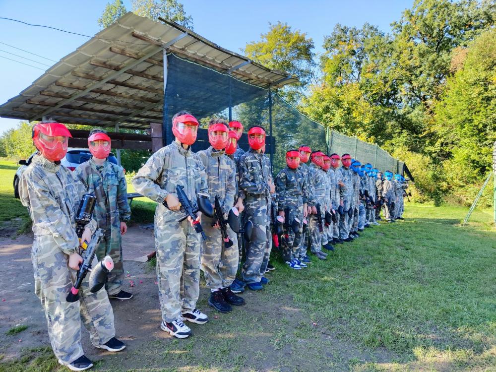 1D na paintballu